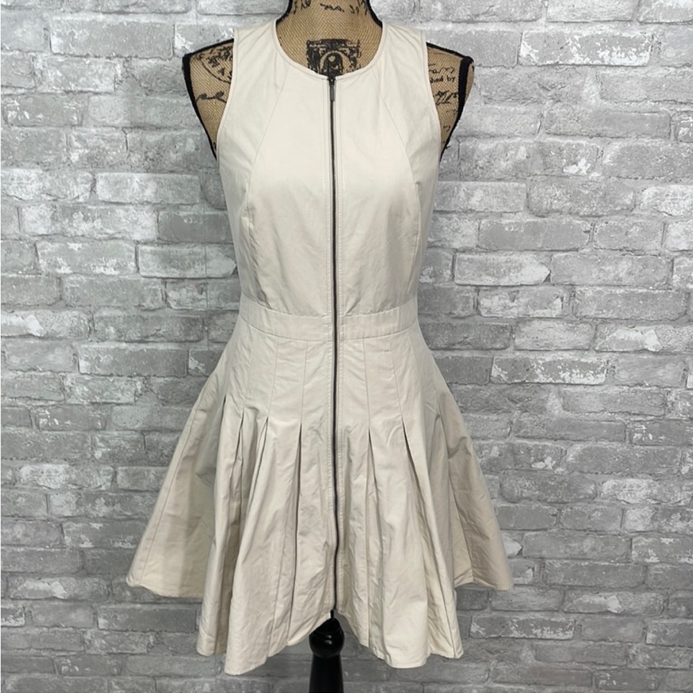 Armani Exchange sleeveless pleated dress, size 10